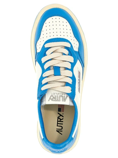 Shop Autry 'medalist' Sneakers In Light Blue