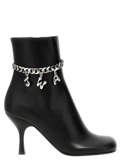Shop Jw Anderson J.w. Anderson 'w/p' Ankle Boots In Black