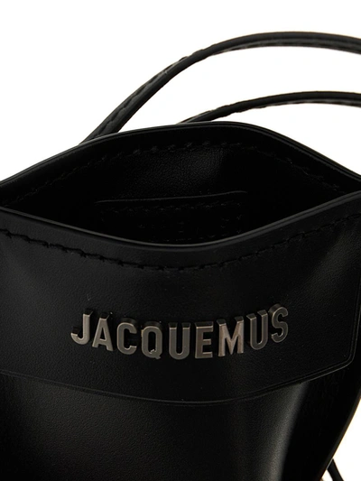 Shop Jacquemus 'le Porte Poche Meunier' Crossbody Bag In Black