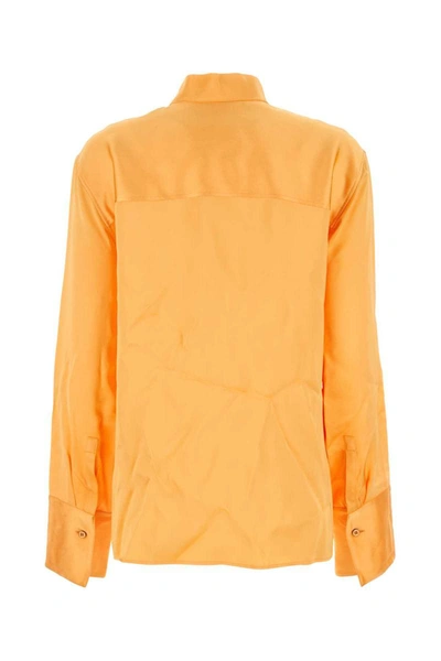 Shop Jil Sander Shirts In Orange