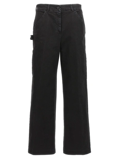 Shop Nude Cargo Pants In Black