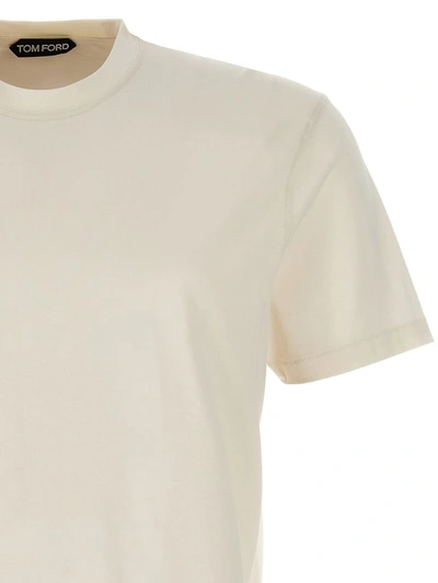 Shop Tom Ford Basic T-shirt In White