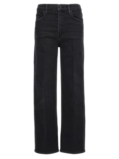 Shop Mother Jeans 'the Rambler Zip Ankle' In Black