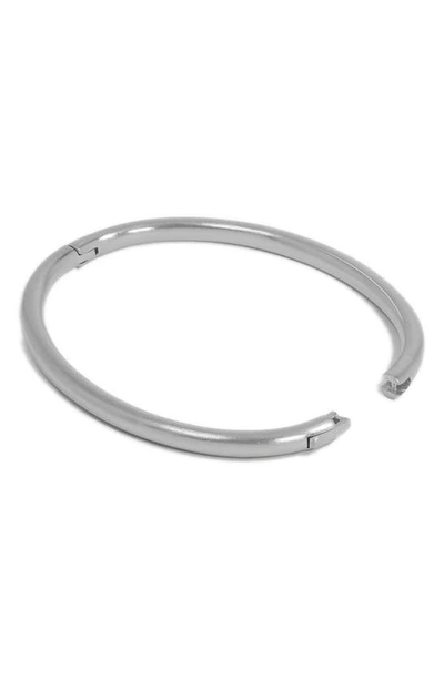 Dean Davidson Crescent Hinge Bangle Bracelet In Silver
