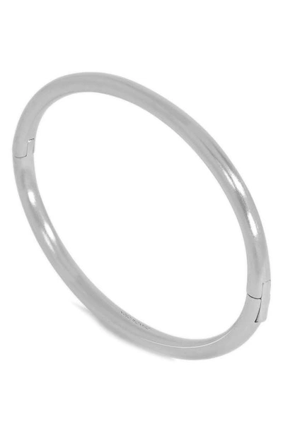 Dean Davidson Crescent Hinge Bangle Bracelet In Silver