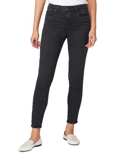 Shop Paige Denim Margot Black Willow Ultra High-rise Ankle Skinny Jean