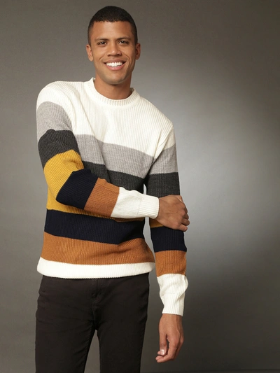 Shop Campus Sutra Men's Sweater In White