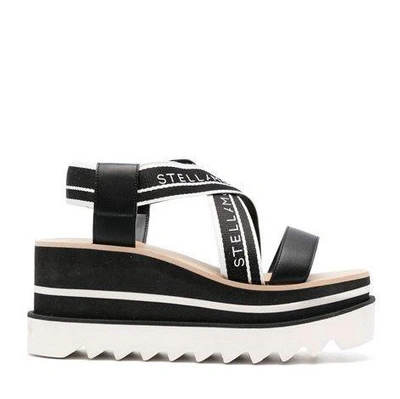 Shop Stella Mccartney Sandals Black In Nero