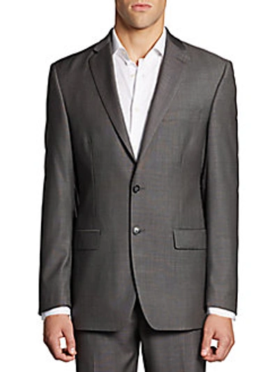 Shop Calvin Klein Slim-fit Suit Separate Jacket