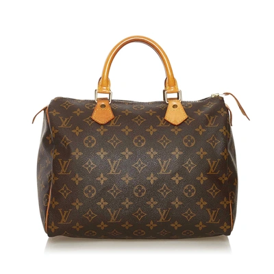 Louis Vuitton Women's Pre-Loved Speedy 30 Handbag Monogram, Brown