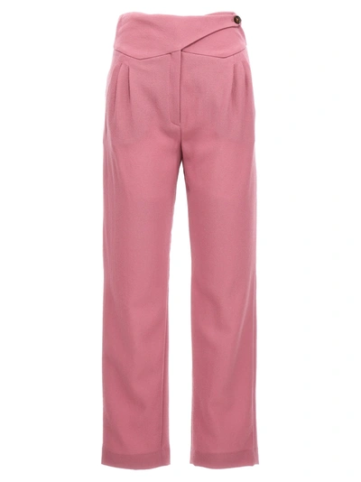 Shop Blazé Milano Cool & Easy Pants Pink