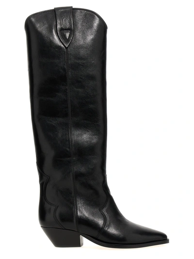 Shop Isabel Marant Denvee Boots, Ankle Boots Black