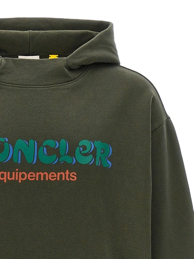Shop Moncler Genius Salehe Bembury Hoodie Sweatshirt Green