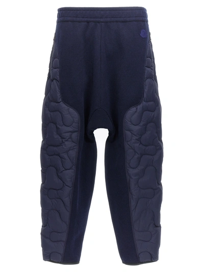 Shop Moncler Genius X Salehe Bembury Trousers Pants Blue