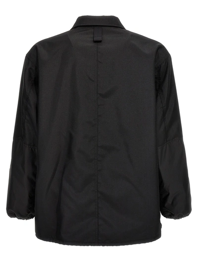 Shop Comme Des Garçons Homme Deux Technical Fabric Blazer Jacket Jackets Black