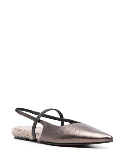 Shop Brunello Cucinelli Shoes In Brown