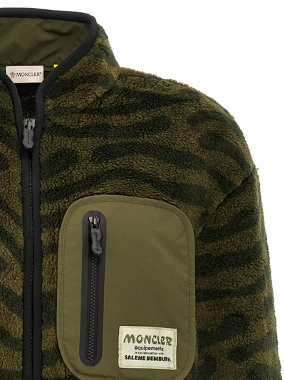 Shop Moncler Genius X Salehe Bembury Sweater, Cardigans In Green