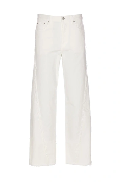 Shop Lanvin Jeans In White