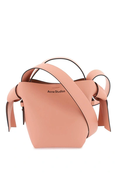Shop Acne Studios Musubi Mini Bag In Pink