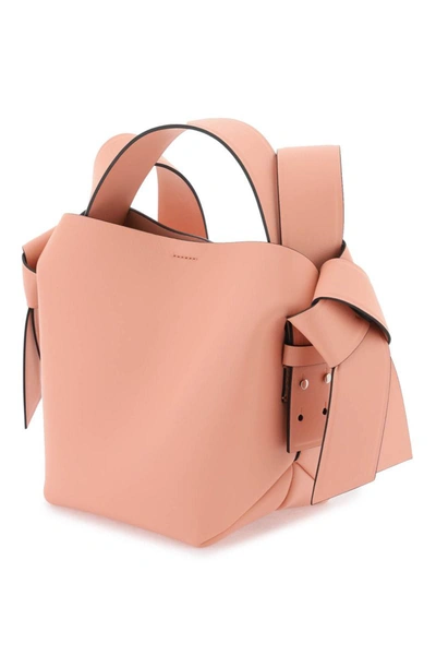 Shop Acne Studios Musubi Mini Bag In Pink