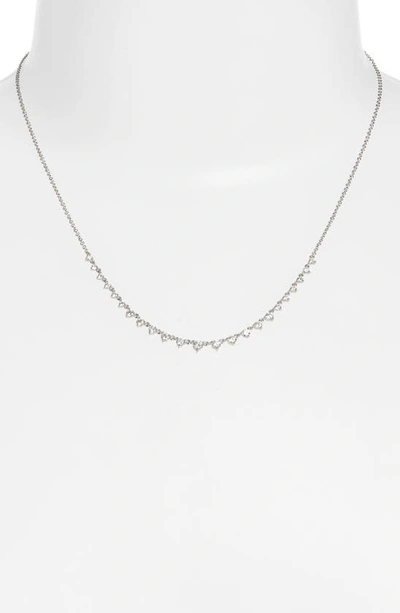 Meira T Women's 14k White Gold & 1 Tcw Diamond Tennis Chain Necklace In White