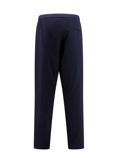 Shop Giorgio Armani Trouser In Blue