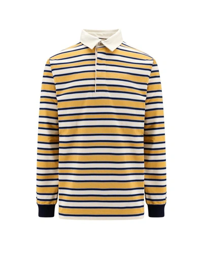 Shop Gucci Polo Shirt In Yellow