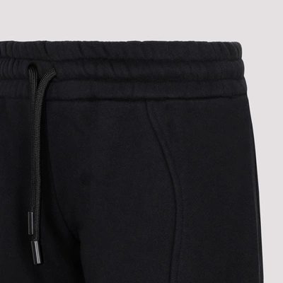 Shop Off-white Round Sweatpant Pants In Black
