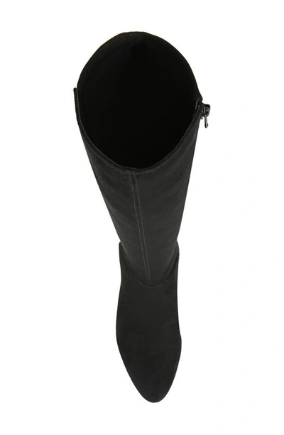 Lifestride Gracie Knee High Boot In Black Suede