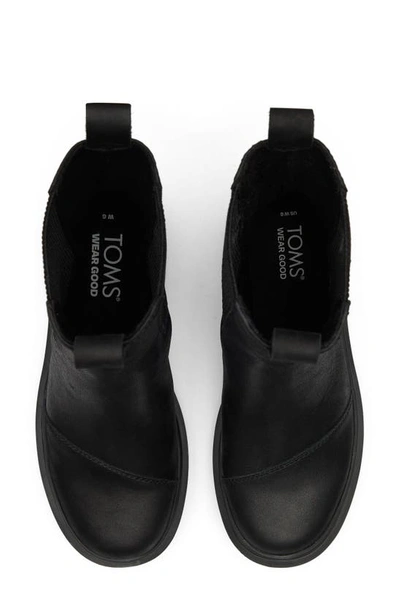 Shop Toms Rowan Chelsea Boot In Black