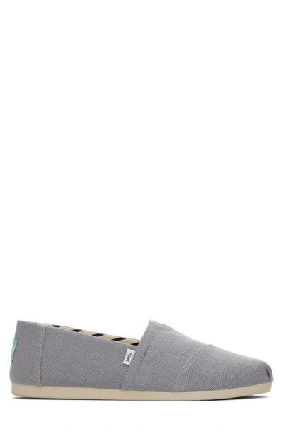 Shop Toms Alpargata Heritage Slip-on Sneaker In Grey