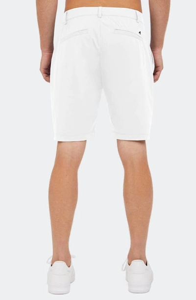 Shop Redvanly Hanover Pull-on Shorts In Bright White