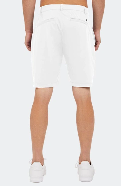 Redvanly Hanover Pull-on Shorts In Bright White