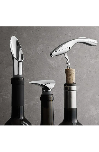 Georg Jensen Silver Wine & Bar Set In Silver