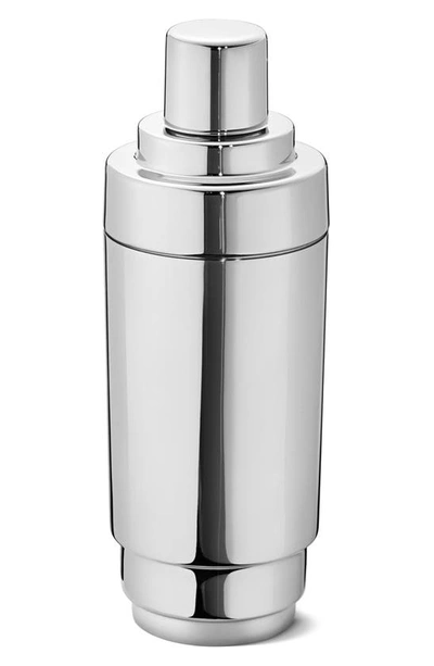 Shop Georg Jensen Manhattan Cocktail Shaker In Silver