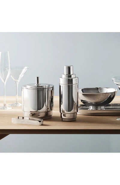 Shop Georg Jensen Manhattan Cocktail Shaker In Silver