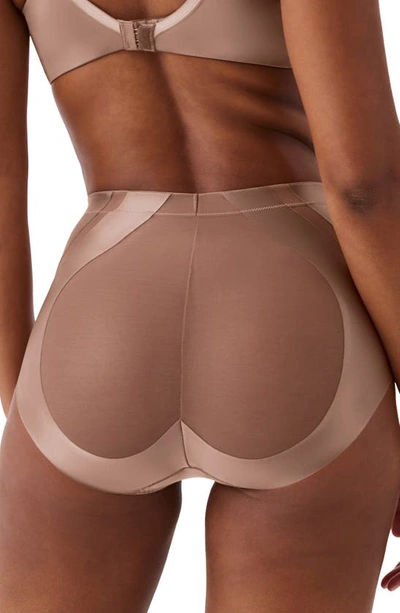 Shop Spanx Booty Lifting Briefs In Cafe Au Lait