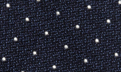 Jack Victor Pin Dot Tie In Navy
