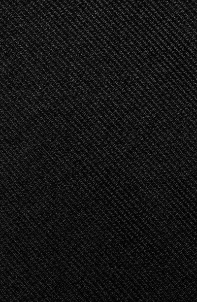 Shop Jack Victor Bowman Solid Silk Blend Tie In Black