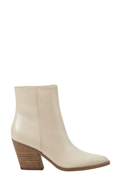 Shop Marc Fisher Ltd Fabina Pointed Toe Bootie In Light Natural 111
