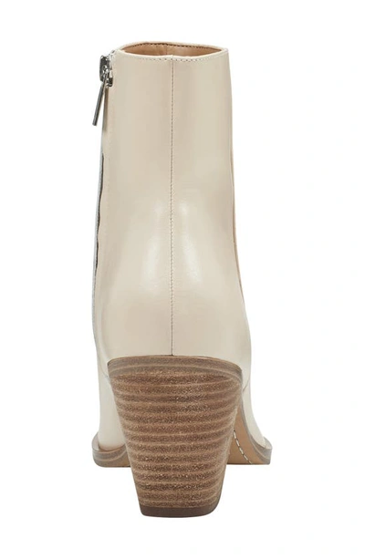 Shop Marc Fisher Ltd Fabina Pointed Toe Bootie In Light Natural 111