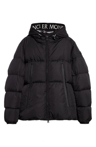 Shop Moncler Montcla Down Puffer Jacket In Black