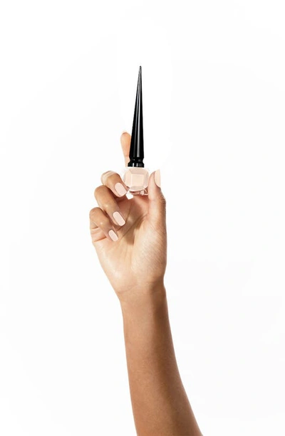 Christian Louboutin Lalaque Le Vernis Brillant In Beige In Bed 331