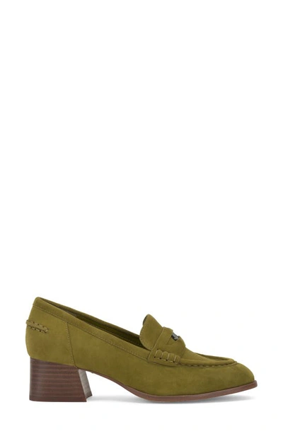 Shop Vince Camuto Carissla Loafer Pump In Moss