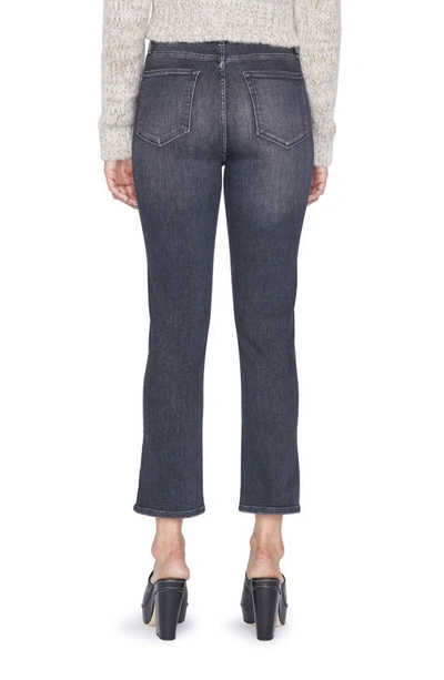 Frame Le Super High Waist Straight Leg Crop Jeans In Murphy