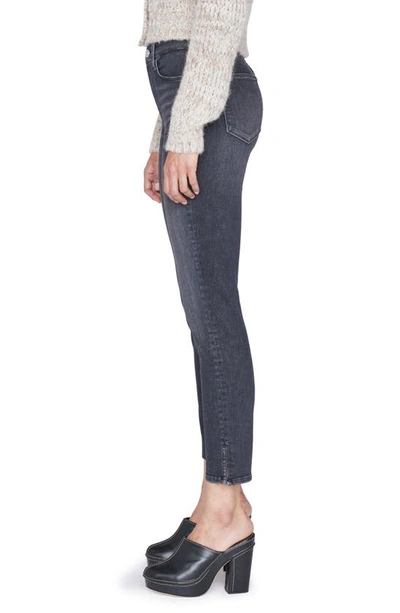 Frame Le Super High Waist Straight Leg Crop Jeans In Murphy