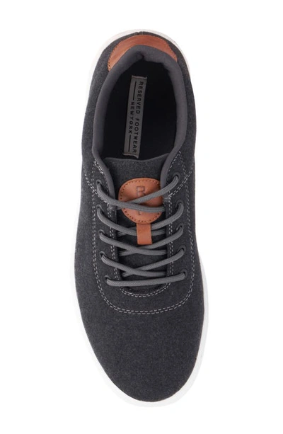 Reserve Footwear Oliver Low Top Sneaker In Dark Gray
