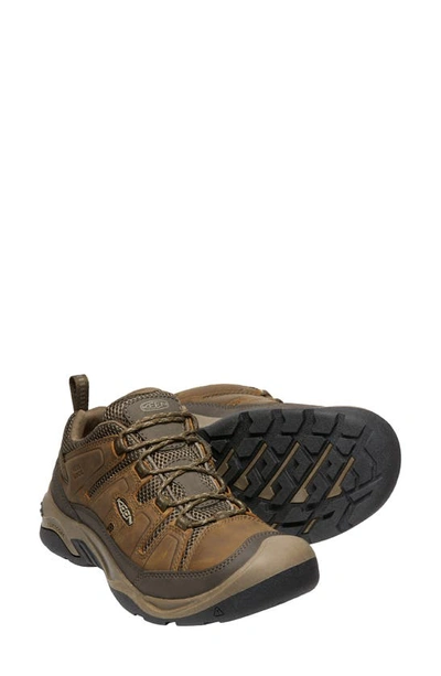 Shop Keen Circadia Vent Waterproof Hiking Shoe In Shitake/ Brindle