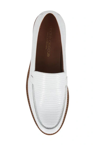 Shop Andre Assous Philipa Featherweight Loafer In White