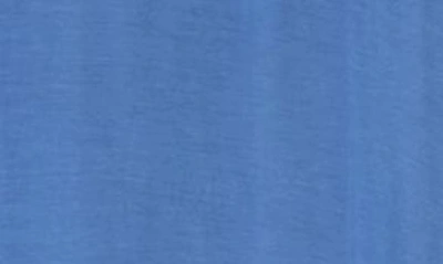 Go Couture Asymmetric High-low Skirt In Blue Perennial